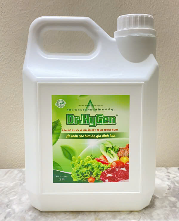 Nước rửa rau quả thực phẩm tươi sống Dr.HyGen