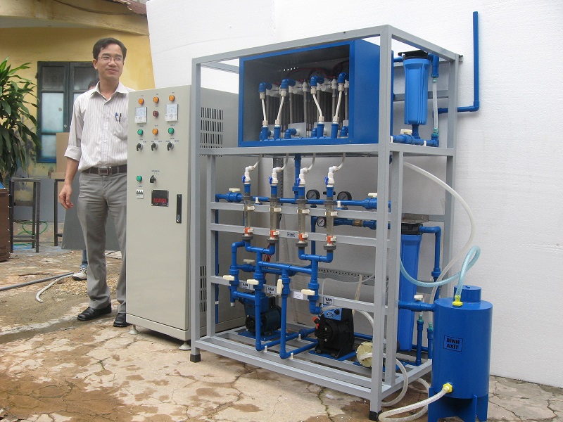 Thiết bị sản xuất dung dịch hoạt hóa điện hóa ECA