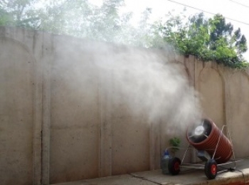 Phun sương khử nhiễm môi trường